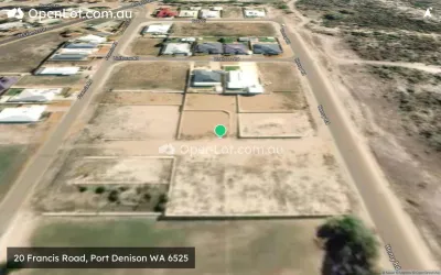 Satellite image for  20 Francis Road, Port Denison WA 6525