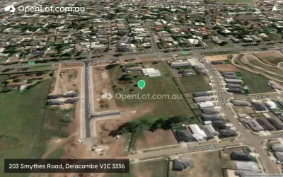 Satellite image for  203 Smythes Road, Delacombe VIC 3356
