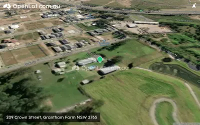 Satellite image for  209 Crown Street, Grantham Farm NSW 2765