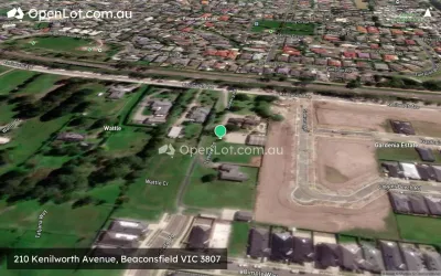 Satellite image for  210 Kenilworth Avenue, Beaconsfield VIC 3807