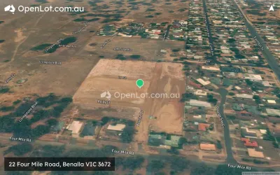 Satellite image for  22 Four Mile Road, Benalla VIC 3672