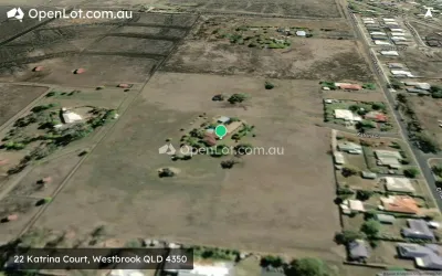 Satellite image for  22 Katrina Court, Westbrook QLD 4350