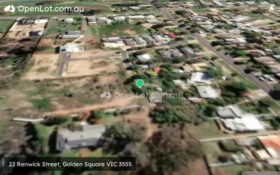 Satellite image for  22 Renwick Street, Golden Square VIC 3555