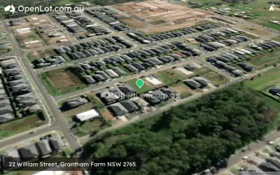 Satellite image for  22 William Street, Grantham Farm NSW 2765