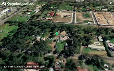 Satellite image for  225 Fifth Avenue, Austral NSW 2179