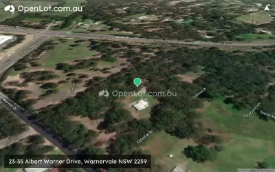 Satellite image for  23-35 Albert Warner Drive, Warnervale NSW 2259