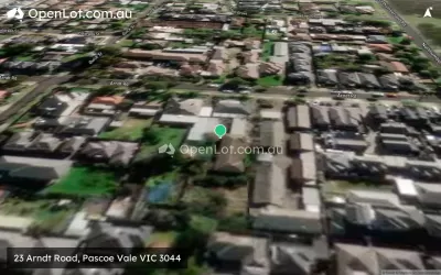 Satellite image for  23 Arndt Road, Pascoe Vale VIC 3044