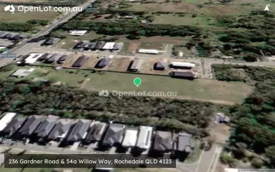Satellite image for  236 Gardner Road & 54a Willow Way, Rochedale QLD 4123
