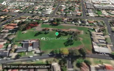 Satellite image for  24-30 Jarrah Street, Wodonga VIC 3690