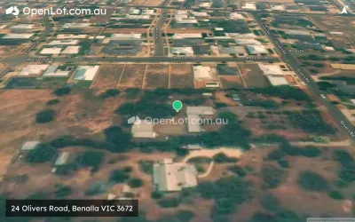 Satellite image for  24 Olivers Road, Benalla VIC 3672