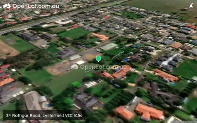 Satellite image for  24 Rathgar Road, Lysterfield VIC 3156