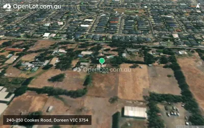 Satellite image for  240-250 Cookes Road, Doreen VIC 3754