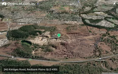 Satellite image for  240 Keidges Road, Redbank Plains QLD 4301