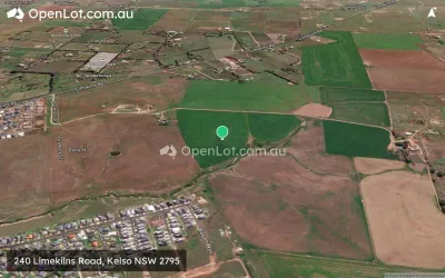 Satellite image for  240 Limekilns Road, Kelso NSW 2795