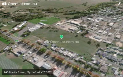 Satellite image for  240 Myrtle Street, Myrtleford VIC 3737