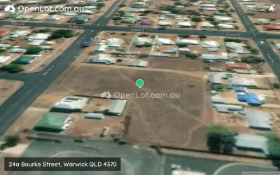Satellite image for  24a Bourke Street, Warwick QLD 4370