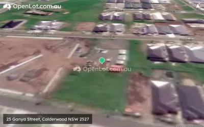 Satellite image for  25 Ganya Street, Calderwood NSW 2527
