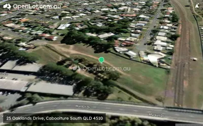 Satellite image for  25 Oaklands Drive, Caboolture South QLD 4510