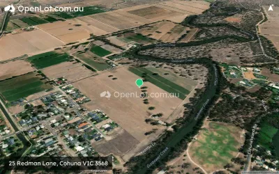 Satellite image for  25 Redman Lane, Cohuna VIC 3568