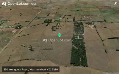Satellite image for  250 Wangoom Road, Warrnambool VIC 3280