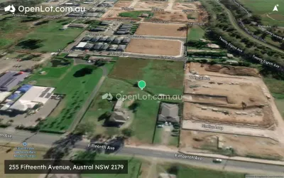 Satellite image for  255 Fifteenth Avenue, Austral NSW 2179