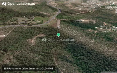 Satellite image for  255 Panorama Drive, Inverness QLD 4703
