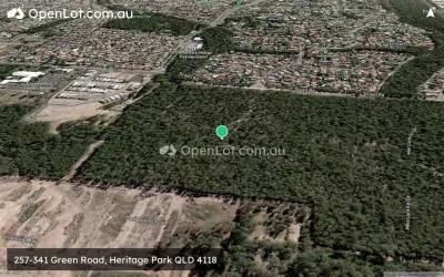 Satellite image for  257-341 Green Road, Heritage Park QLD 4118