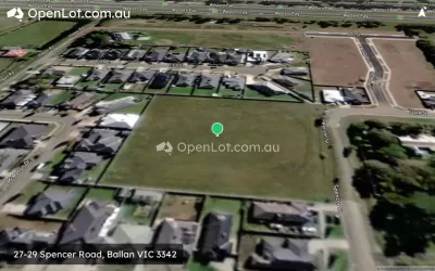 Satellite image for  27-29 Spencer Road, Ballan VIC 3342