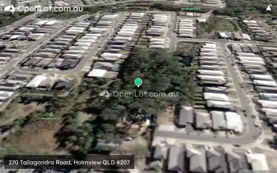 Satellite image for  270 Tallagandra Road, Holmview QLD 4207