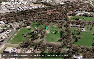 Satellite image for  2731 Exclusively Moama Estate - Whirrakee Court, Moama NSW 2731