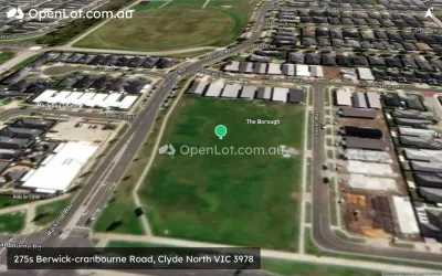 Satellite image for  275s Berwick-cranbourne Road, Clyde North VIC 3978