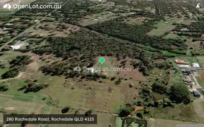 Satellite image for  280 Rochedale Road, Rochedale QLD 4123