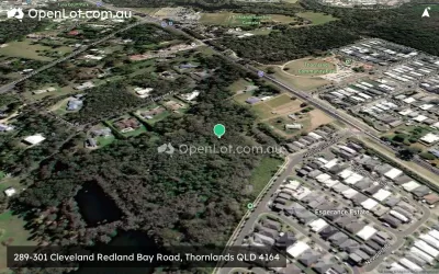 Satellite image for  289-301 Cleveland Redland Bay Road, Thornlands QLD 4164
