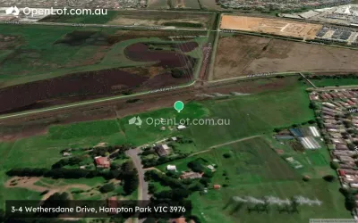 Satellite image for  3-4 Wethersdane Drive, Hampton Park VIC 3976