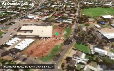 Satellite image for  3 Campbell Road, Elizabeth Downs SA 5113
