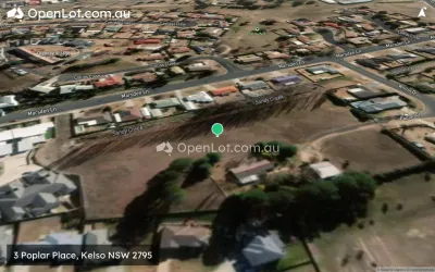 Satellite image for  3 Poplar Place, Kelso NSW 2795
