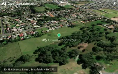 Satellite image for  30-32 Advance Street, Schofields NSW 2762