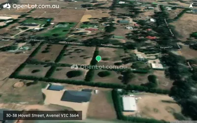 Satellite image for  30-38 Hovell Street, Avenel VIC 3664