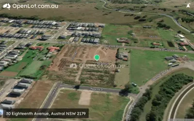 Satellite image for  30 Eighteenth Avenue, Austral NSW 2179