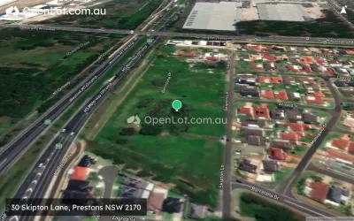 Satellite image for  30 Skipton Lane, Prestons NSW 2170