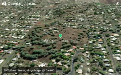 Satellite image for  30 Talisker Street, Kingsthorpe QLD 4400