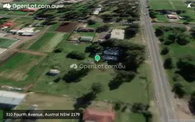 Satellite image for  310 Fourth Avenue, Austral NSW 2179