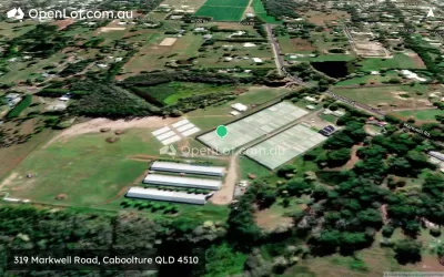 Satellite image for  319 Markwell Road, Caboolture QLD 4510