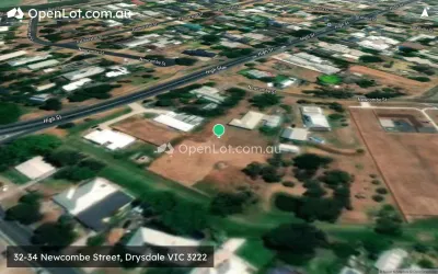 Satellite image for  32-34 Newcombe Street, Drysdale VIC 3222