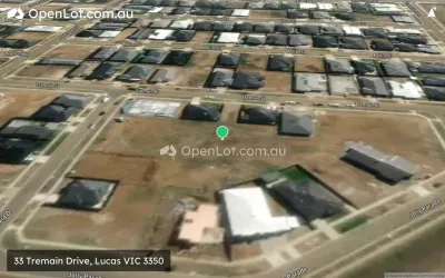 Satellite image for  33 Tremain Drive, Lucas VIC 3350