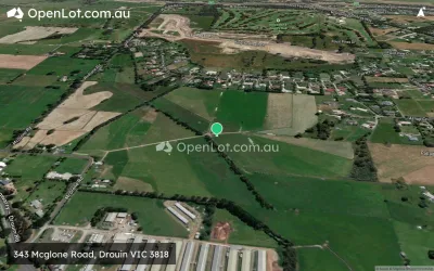 Satellite image for  343 Mcglone Road, Drouin VIC 3818