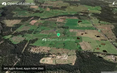 Satellite image for  345 Appin Road, Appin NSW 2560