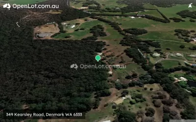 Satellite image for  349 Kearsley Road, Denmark WA 6333