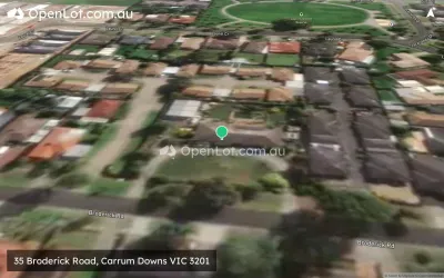 Satellite image for  35 Broderick Road, Carrum Downs VIC 3201
