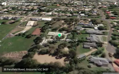Satellite image for  35 Fersfield Road, Gisborne VIC 3437